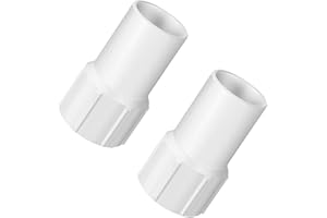 YIZHIXIANGQ Connecteur de Tuyau de Piscine, 2 Pcs Raccord Tuyau Piscine 38mm, Accessoires de Piscines, Adaptateur Tuyaus Piscine, Accessoire pour Nettoyeur