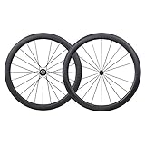 100% fibra de carbono T700 bicicleta carretera 700C juego de 50mm de profundidad 25mm ancho aerodinámico lallanta
