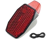  Scheinwerfer/Scheinwerfer/Rücklicht Retro aus Kunststoff zum Kotflügel Fahrrad Epoca - R - Erre - BREMSEN gestylt - Holland - Graziella - A Dynamo * barilemoto *