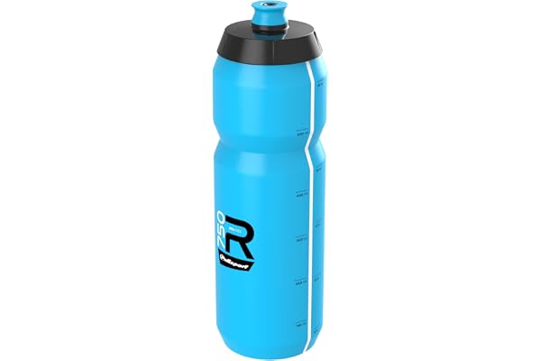 POLISPORT 8646300003, R Collection R750, cykelflaska, 750 ml, vattenflaska för cyklister, BPA-fri i blått