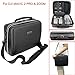 Produktbild Wokee Lagerung Tragbar Leder Wasserdichte Schultertasche Flanell Aufbewahrungskoffer Handtasche für DJI Mavic 2 Pro/Zoom 31 x 21 x 11 cm