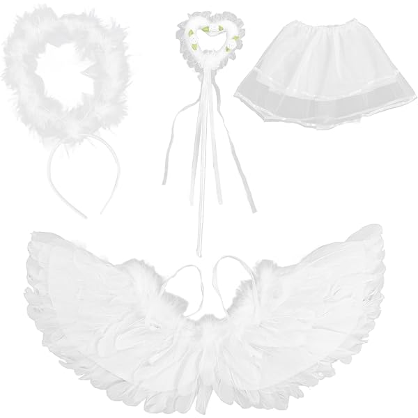Touch of Nature 11008 Adult Angel Wing in White with Elastic