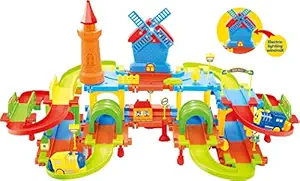 Webby Windmill Train Set, Multi Color