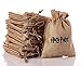Produktbild XIN-JI Ausgezeichnete Harry Potter Theme Cute Present Taschen, Vintage Jute Geschenk-Taschen für Schmuck, Schöne Geschenke, Hochzeitsfest Gefälligkeiten. Geschenktüten mit Kordelzug (10 Stück)
