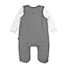 Steiff Unisex Baby 0006605 Strampler + T-Shirt 1/1 Arm Crew Neck Footies, Blue (steiff Marine), 3-6 Months (Manufacturer size: 68)