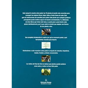 LA PODA PASO A PASO (GUÍAS DEL NATURALISTA-JARDINERÍA-PAISAJISMO)