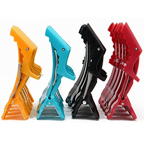Neverland Beauty 5 x Pro Salon Hairdressing Plastic Shark Crocodile Sectioning Hair Clips Claws