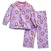 Disney Sofia the First Toddler Girls Flannel Button Up Pajama Set - 4T