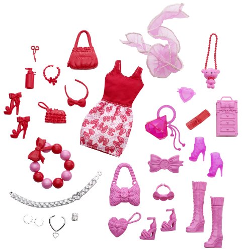 Mattel Barbie Doll Accessories Girl's Christmas Advent Calendar