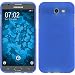 Produktbild PhoneNatic Case für Samsung Galaxy J3 Emerge Hülle Silikon blau matt Case