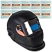 Produktbild awm® WH01B Automatik Schweißhelm + 10x Ersatzgläser Schweißschirm Schweißmaske Solar Schweißbrille