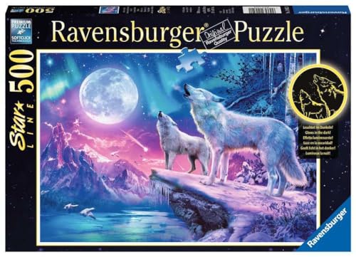 I lupi sotto le luci del Nord