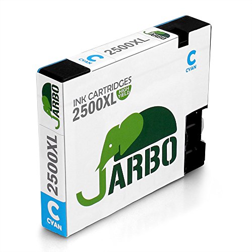 JARBO Ersatz für PGI-2500 XL Tintenpatronen Kompatibel zu MAXIFY MB5050 MB5350 iB4050 Drucker (1 Schwarz,1 Cyan,1 Magenta,1 Gelb) - 3