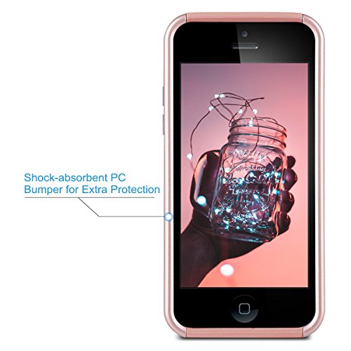 BENTOBEN Carcasas 5C Carcasa iPhone 5C 2 in 1 Carcasas iPhone 5C revestimiento pl stico duro y TPU blando capa doble h brida a prueba de golpes Funda para Apple iPhone 5C Rosa Oro Oro rosado reviews BENTOBEN Carcasas 5C Carcasa iPhone 5C 2 in 1 Carcasas iPhone 5C revestimiento pl stico duro y TPU blando capa doble h brida a prueba de golpes Funda para Apple iPhone 5C Rosa Oro Oro rosado