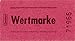 Produktbild Avery Zweckform Wertmarke rot, fortlaufend nummeriert, 57 x 30 mm, 1000 Bons