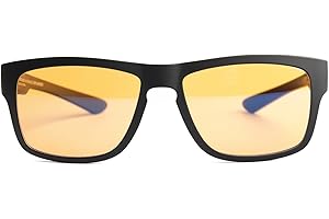 Horus X ® • Dziecięce okulary blokujące niebieskie światło | Okulary gamingowe | Ochrona ekranu dla chłopców i dziewczynek | HOPE Amber