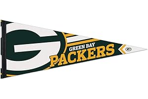 Wincraft NFL 14507115 Green Bay Packers Premium Banderín, 12 x 30 pulgadas
