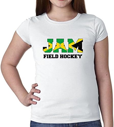 Jamica Field Hockey - Olympic Games - Rio - Flag Girl's Cotton Youth T-Shirt