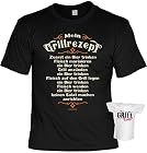 Tini – Shirts Griller Sprüche-Tshirt – lustiges Grill-Set – Griller Partyshirt : Mein Grillrezept – Bild 1