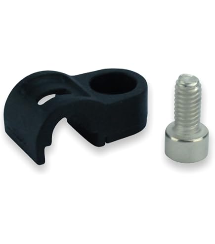Bowdenzug-Halter Für Fahrräder – 2-fach, Bis 4 Mm Außenhülle, Robuste Kunststoff-Klemme Für Schalt- & Bremszüge