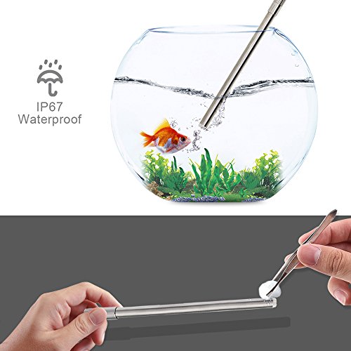 USB Mikroskope,Teslong Android Handheld USB Digital Mikroskop 200 facher VergrÃ¶ÃŸerung IP67 Wasserdichte Inspektionskamera mit , 6 LEDs, UnterstÃ¼tzung Android OTG Smartphone PC