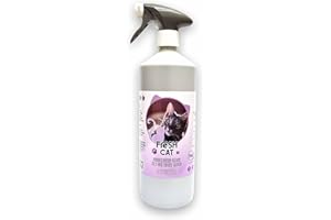 TRADE CHEMICALS FRESH-CAT Cat Litter Tray Deodorising Trigger Spray Bottle 1L (LAVENDER)