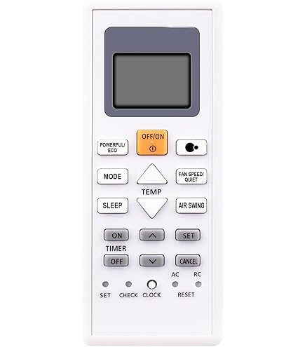 ALLIMITY A75C3755 A75C4165 Télécommandes De Climatiseur Compatible Cs Re9pke 3