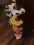 6 Stück B&B Original Türstopper Fingerschutz Klemmschutz Türstop Fingerklemmschutz Handschutz Kindertürsicherung Türpuffer niedliche Tiere - 5