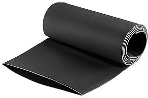 TOP-VIGOR 80mm Heat Shrink Tubing, 1M Length Heat Shrink Sleeving, 2:1 Ratio Heat Shrink Tube for Electrical Insulation, Repairs, Wrap Cable, Wire Connectors, Black