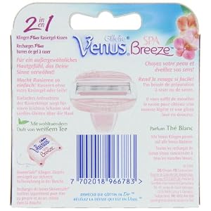 Gillette Venus Spa Breeze Razor Blades - Image 3