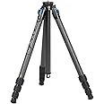 SIRUI ST-124 Carbon Fiber Tripod with Triangular Centre Column, Waterproof, Travel Tripod for Cameras, 4 Sections, 62.2inch, Load 26lbs