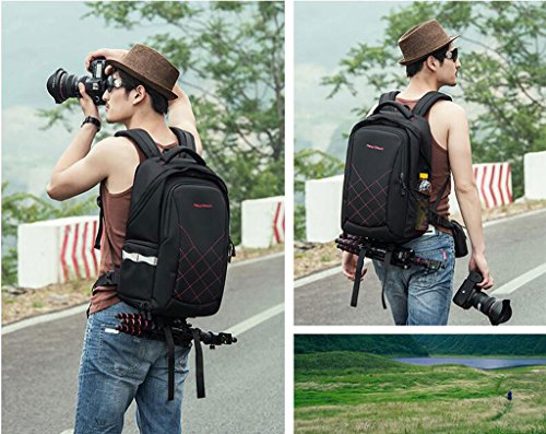 SINCERE double paule appareil photo num rique canon et nikon slr sac photo professionnelle anti - vol appareil digital sac vert reviews SINCERE double paule appareil photo num rique canon et nikon slr sac photo professionnelle anti - vol appareil digital sac vert