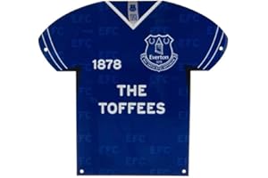 EVERTON F.C. David M Standring Ltd Everton Shirt Shaped Metal Sign