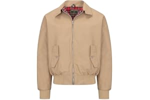 WALKER AND HAWKES - Men's Black Classic Harrington Sports Smart Casual Spring Jacket