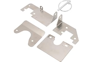 MangWany Serratura per portiera posteriore e protezione antifurto Prick Stop per Ducato, Boxer, Jumper H1, H2, H3, accessori per camper con piolo pieghevole 6mm x 45mm zincato galvanicamente