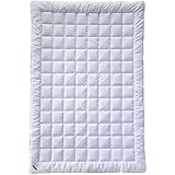 Billerbeck 510666 0001 Simone - Edredón de verano ultraligero de seda (135 x 200 cm), color blanco