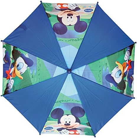 Star-Brands Mickey and Friends Stick Umbrella, 78cm, Multicolour