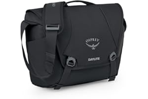 Osprey Daylite Messenger Plecak Unisex Dorosły, Kolor: czarny, Talla única, Casual