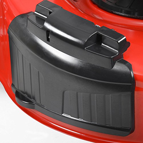 HECHT Benzin-Rasenmäher 5564 SXE Benzin-Mäher + Elektro-Start Funktion (Schnittbreite 56 cm, 70 Liter Fangkorbvolumen, 7-fache Schnitthöhenverstellung 25-75 mm, Radantrieb und Elektro-Start-Funktion) - 8
