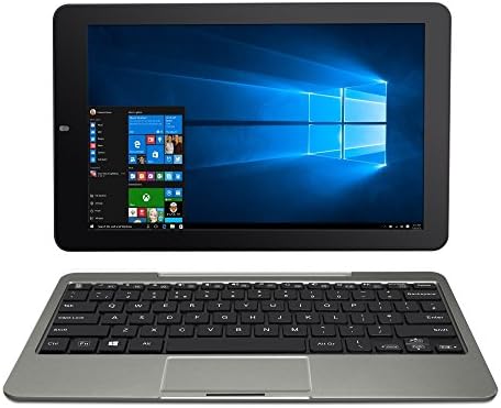 Venturer Elite SE 11.6-Inch 2-in-1 Tablet - (Soft Touch Gun Metal) (Intel Z8530, 2 GB RAM, 96 GB eMMC, Intel Gen7 HD Graphics Card, Windows 10)