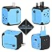 Produktbild Reiseadapter AC-Ladegerät Adapter All in One US UK EU AU Stecker Universal-Adapter-Stecker Multi-Sockel mit zwei USB-Anschluss