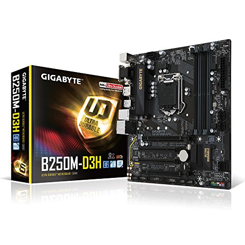 ONE Multimedia-PC Kabylake Core i5-7500, 4x 3.40 GHz (Quadcore) | 8 GB DDR4-RAM | 1000 GB HDD | Gigabyte GA-B250M-D3H Mainboard | WLAN | Bluetooth | Cardreader | DVD-Brenner | Intel HD Graphics 530 | 7.1 Sound | GigaBit-LAN | HDMI + DisplayPort + DVI + VGA | USB 3.0 | Windows 10 Home 64-Bit - 4