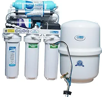 bluebell Gold Smart Advance RO+UV/UF+TDS+MAC- Under Sink/Counter line 7 Ltrs Water Purifier with Facet (White)