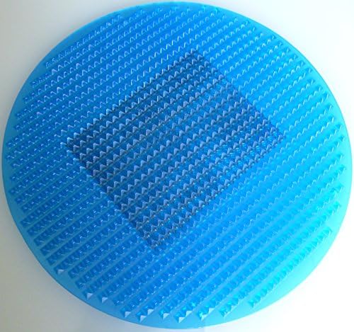 Cenni 12575 Stress Relief With Copper Mat, Round, Blue, Made in Italy