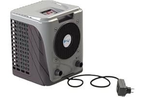 Bestway Pompe à Chaleur Hot Water 3,50KW pour Piscine Hors Sol jusqu'à 20 m3 Cop 6 à 27°C.