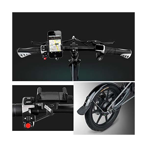 €573.18 FIIDO D2 Bici elettrica Pieghevole in Alluminio da 16 Pollici per  Bici elettrica per Adulti con Batteria al Litio… - bikewebshop.it