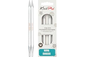 KnitPro Nova Cubics 6,5 mm Aiguilles circulaires spéciales interchangeables en Laiton Brillant