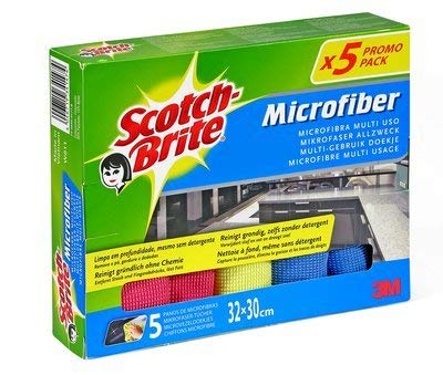 Scotch-Brite Bayeta Microfibras Premium, 5 Unidades