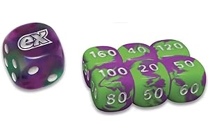 BB-Toy-Trades Compatibile con PKM TCG Elite Top Trainer Set di dadi con marchio BB-Toy-Trades (Nebbia delle Sagen - Shrouded Fable)