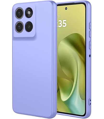 HAOYE Cover per Motorola Edge 50 Fusion 5G con Girevole Anello, Custodia con Copertura della Fotocamera Scorrevole, Silicone TPU e PC Protettiva Bumper. Nero